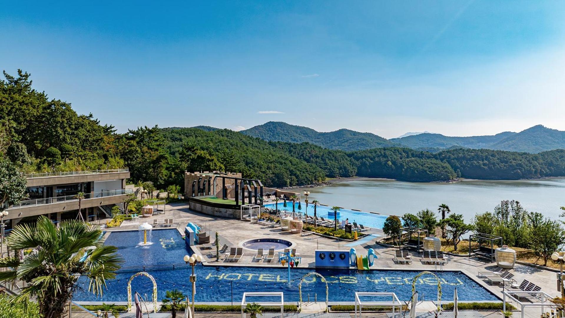 Hotel Jcs Yeosu Exterior foto