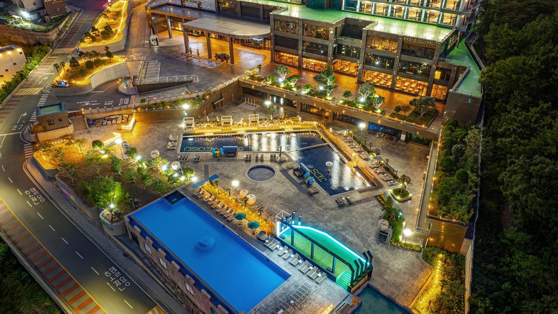 Hotel Jcs Yeosu Exterior foto